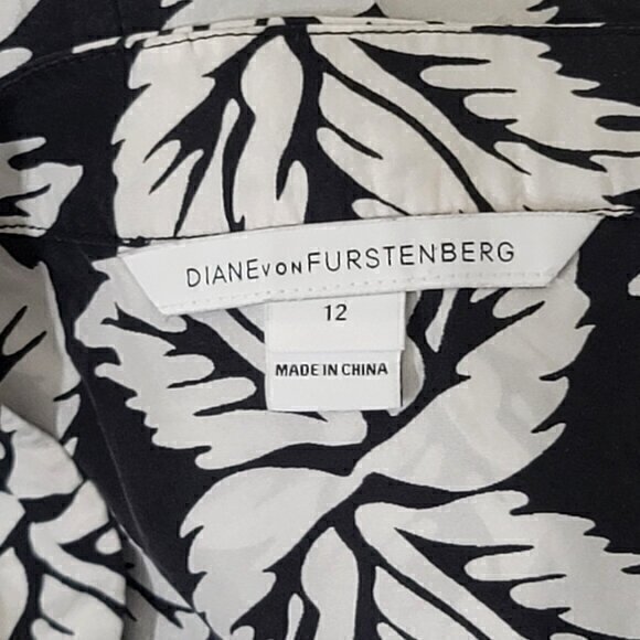 Diane Von Furstenberg Silk Romper 12 Playsuit Jumpsuit - Picture 7 of 10